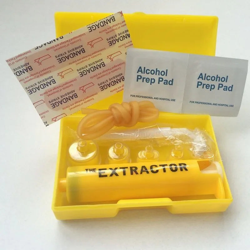 Snake Bite Vacuum Venom Extractor