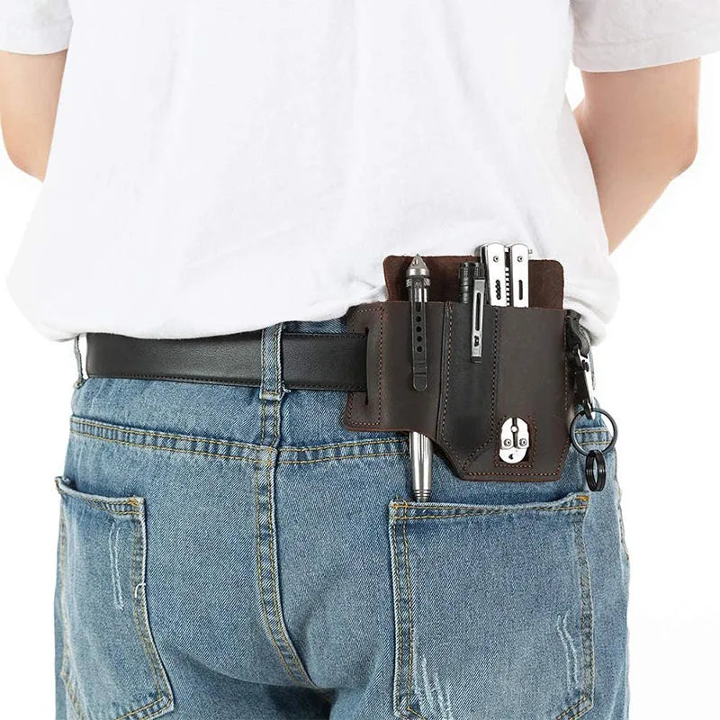 Leather Multifunctional Waist Bag