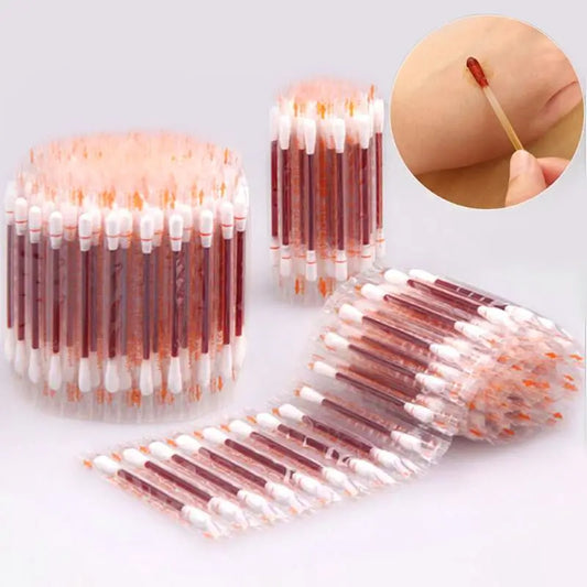 50pcs Disposable Medical Alcohol Sticks