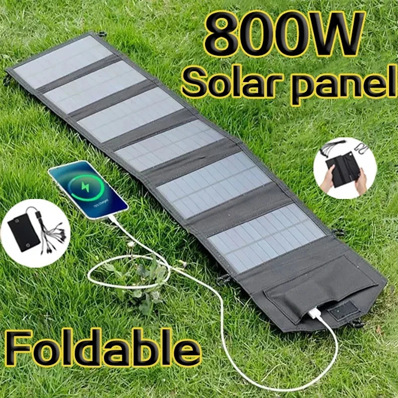 800W Foldable solar panel