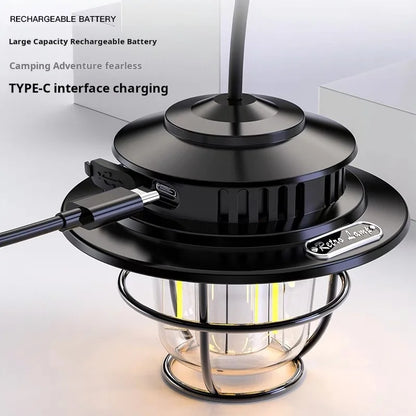 Portable Retro Hanging Lamp