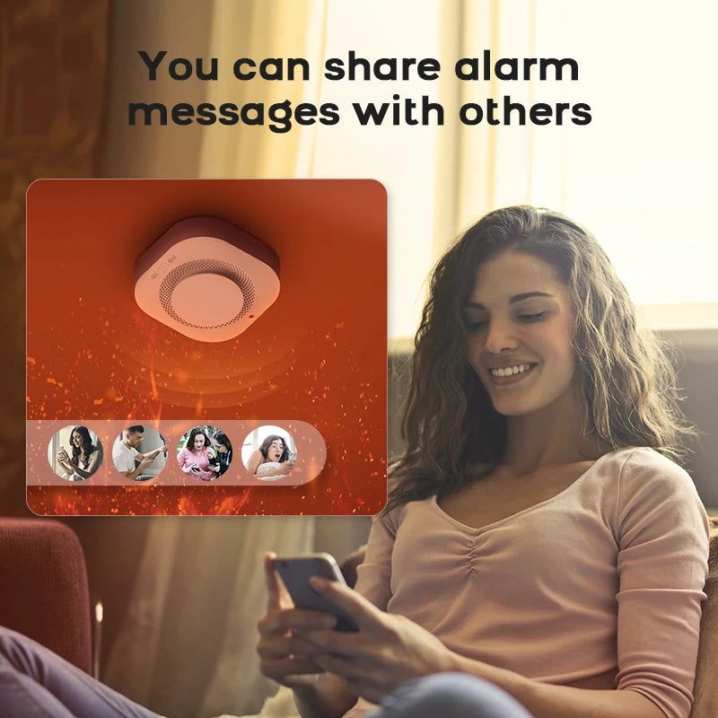 Smart Smoke Sensor Alarm