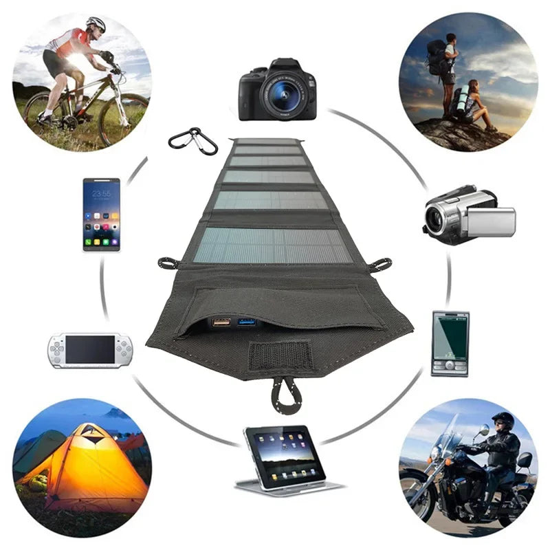 800W Foldable solar panel