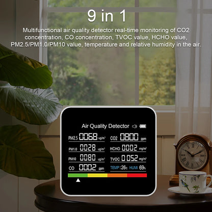 9 In 1 Air Quality Monitor