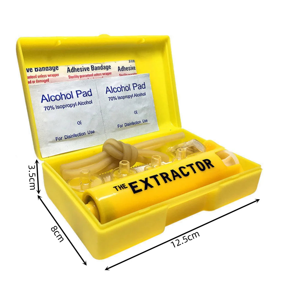 Snake Bite Vacuum Venom Extractor